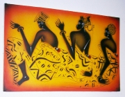 Pintura em tela, Arun (2007)
